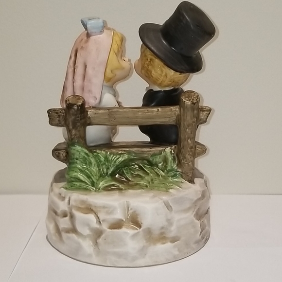 Music Box Wedding Cake Topper - Picture 2 of 6